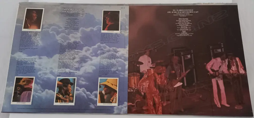 The Chambers Brothers, Love, Peace And Happiness / Live At Bill Graham's Fillmore East, (Double Album) Image 1++